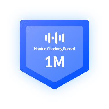 1M first-week sales badge