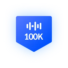 100K badge