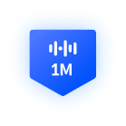 1M badge