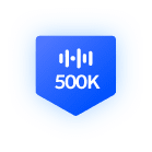 500K badge